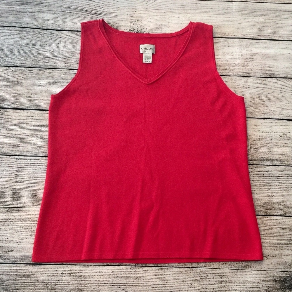 Chicos Sleeveless Knit Top